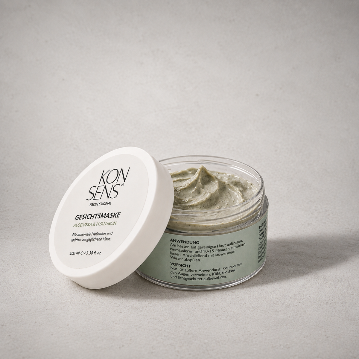 Gesichtsmaske mit AloeVera & Hyaluron