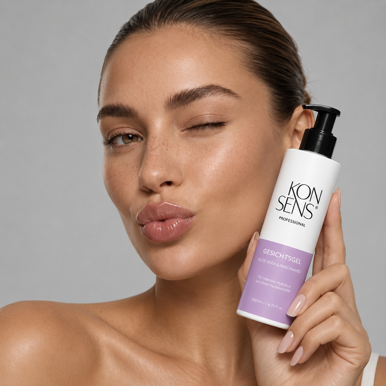 Gesichtsgel mit AloeVera & Gurke